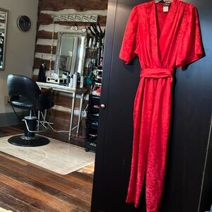 Calhoun  Vintage Red ladies Jumpsuit